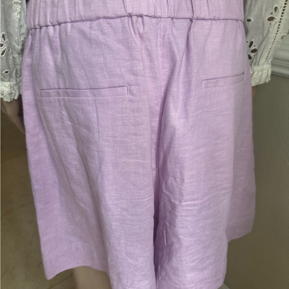 Banana Republic Pink Linen Blend Shorts Size M | High Waist Pleated Chic
Used - Picture 5 of 7